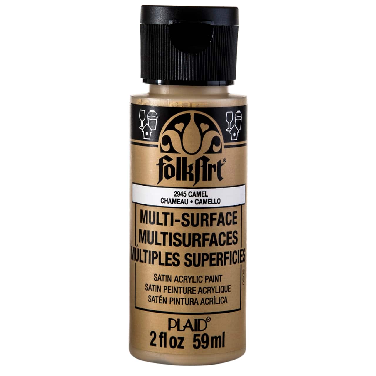 12 Pack: FolkArt® Multi-Surface Satin Acrylic Paint, 2oz.